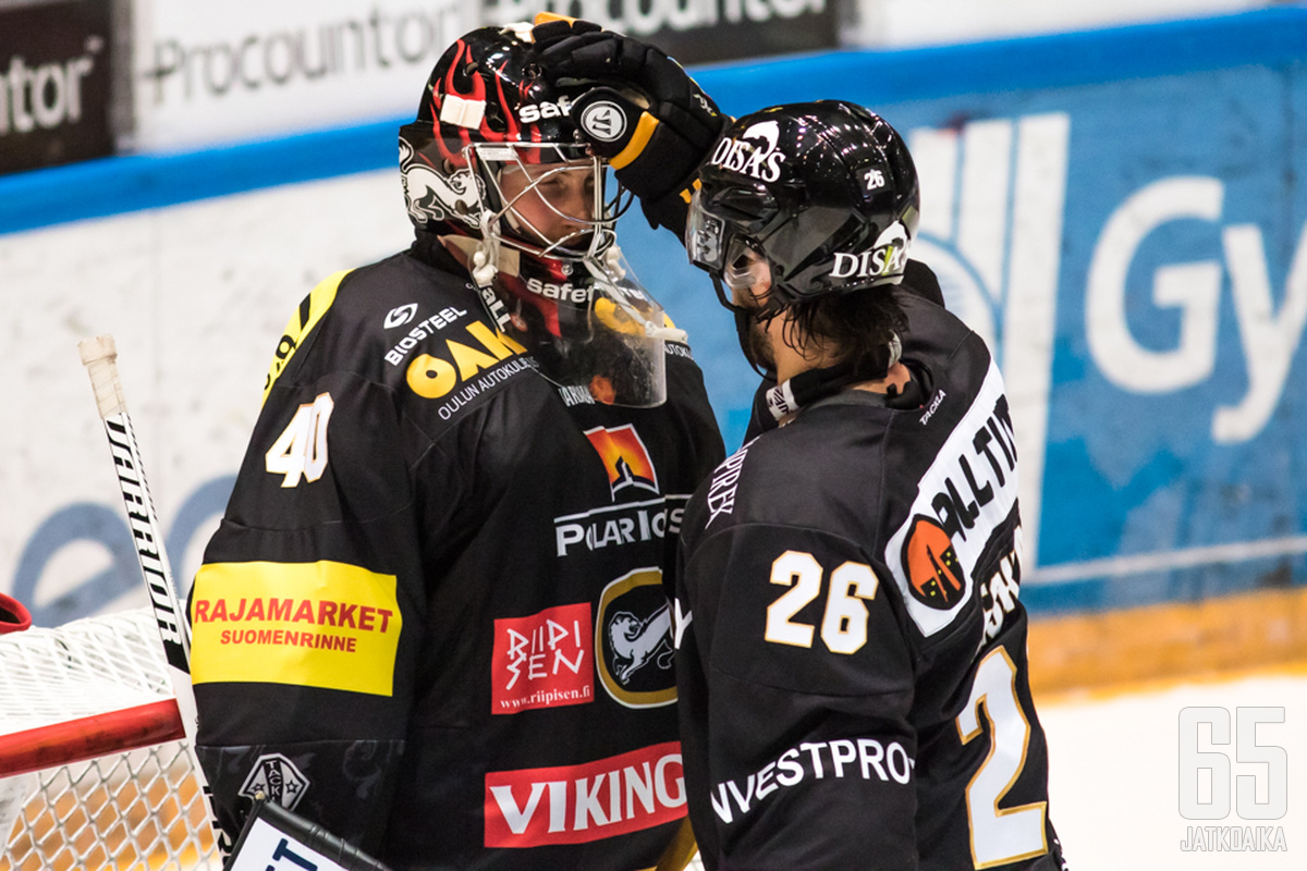 Jussi Rynnäs ja Shaun Heshka ovat kaksi viime kauden onnistunutta hankintaa, jotka tälläkin kaudella ovat paljosta vastuussa.