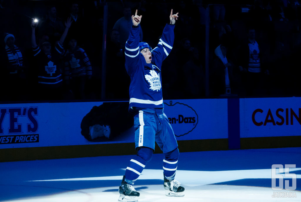 Marner oli päättyneellä kaudella Toronto Maple Leafsin paras pistemies.