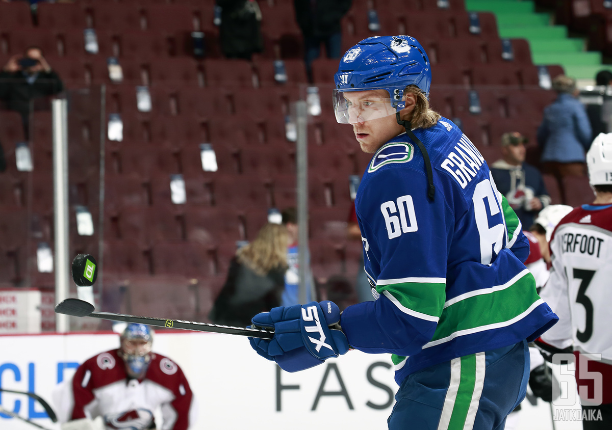 Markus Granlundin edustama Vancouver Canucks on saanut kelpo alun kauteen.