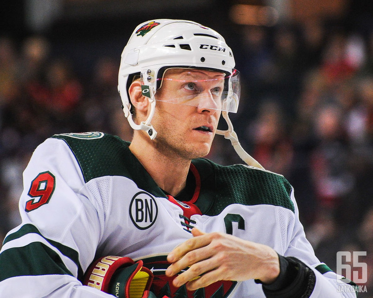 Mikko Koivu pelaa ensimmäisen NHL-ottelunsa muussa kuin Wild-nutussa.