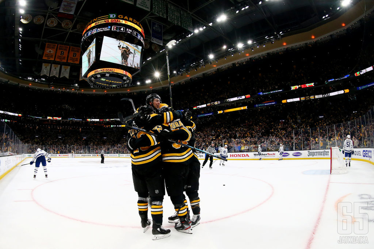 Bruins oli viime kaudella Stanley Cupin finaaleissa.