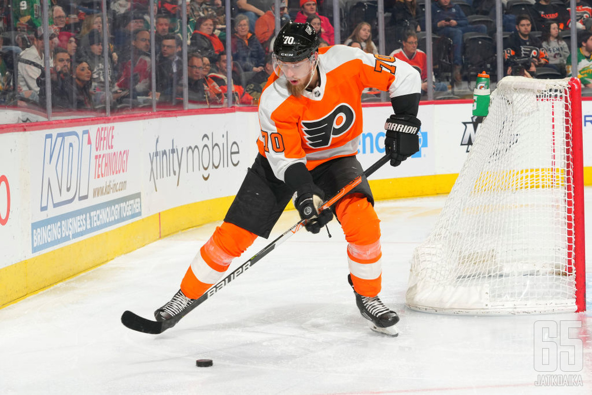 Ristolainen pelaa Flyersissa ensimmäistä kauttaan.