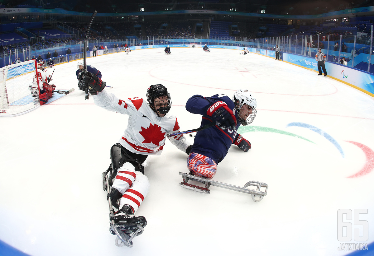 Yhdysvallat varmisti Kanada-voitollaan neljännen perättäisen paralympiakullan.