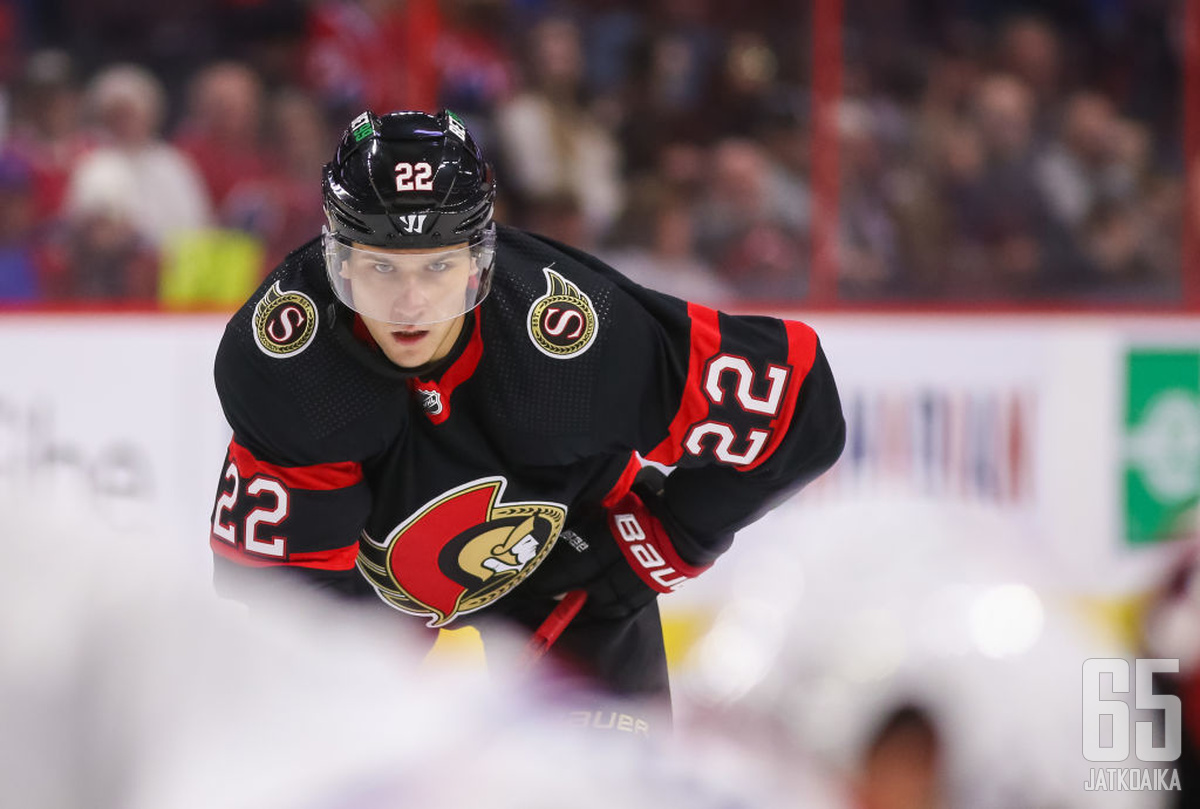 Nikita Zaitsev ehti edustaa Ottawa Senatorsia neljän kauden ajan.