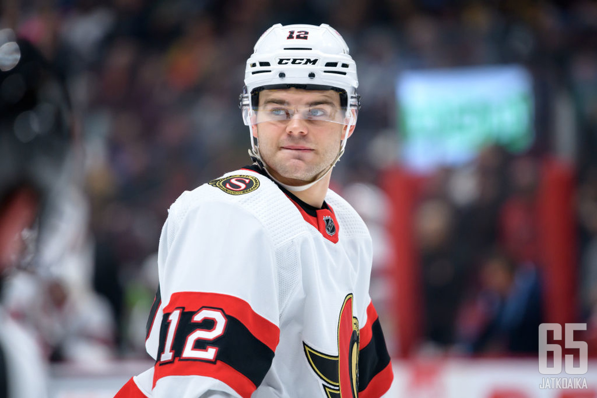 Alex DeBrincat viihtyi Ottawa Senatorsissa vain yhden kauden.