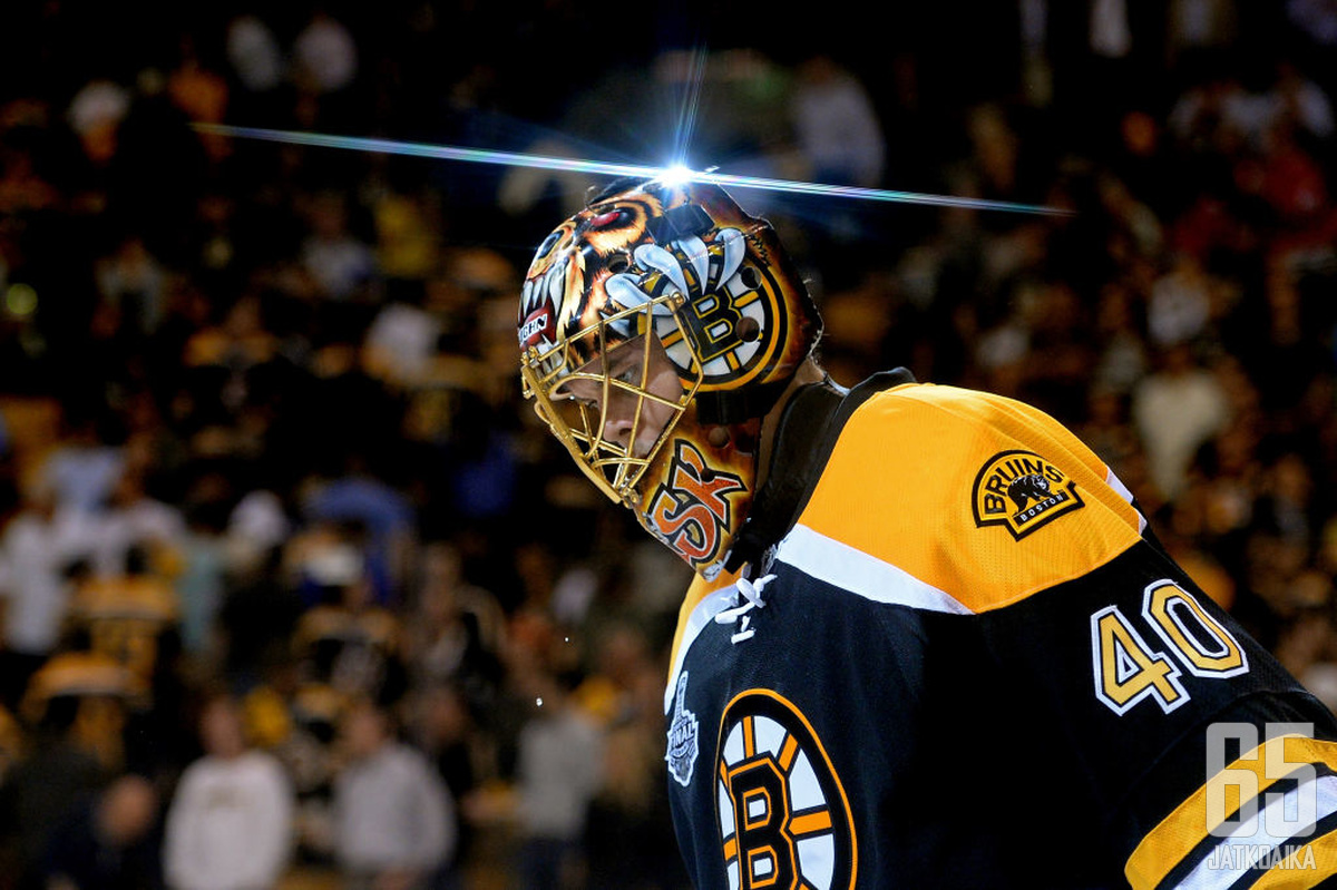 Raskin edustama Boston Bruins pelasi NHL:n finaaleissa viime kaudella.