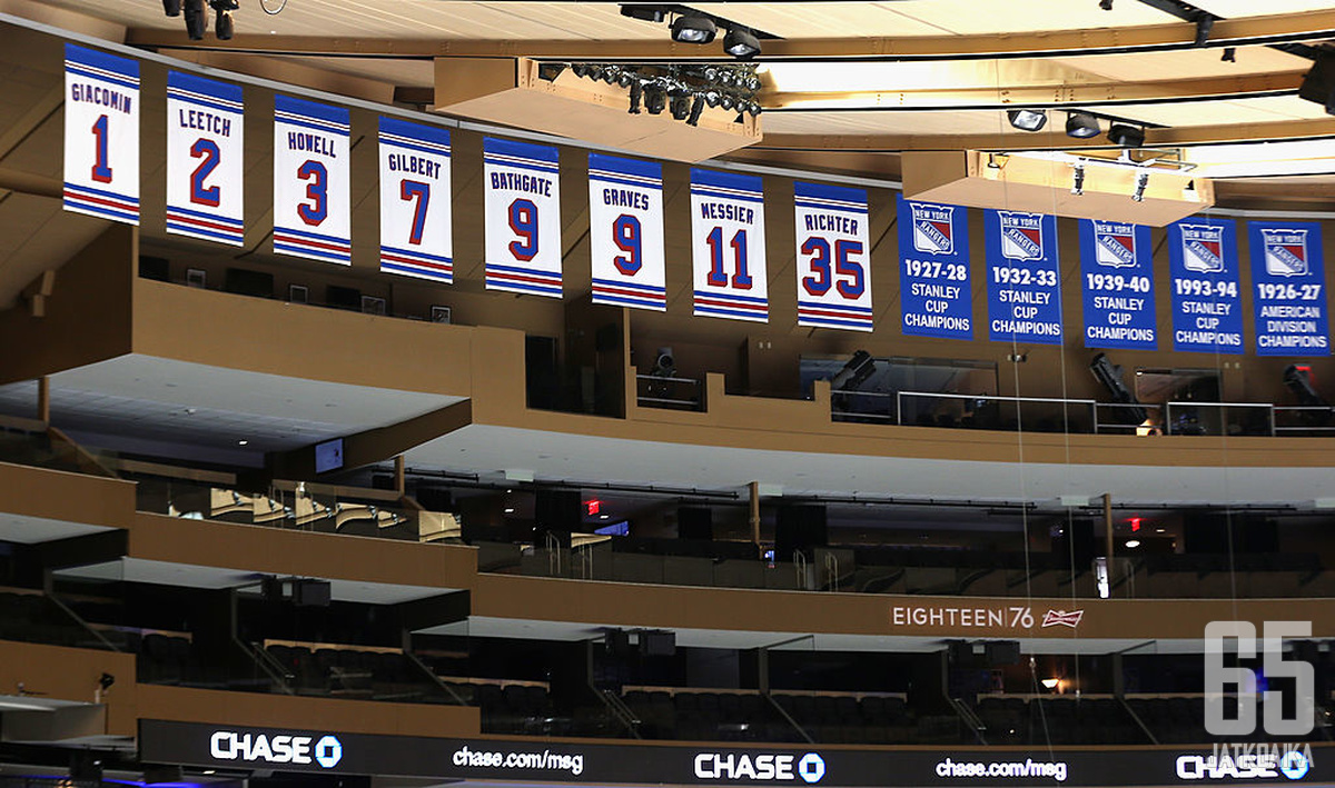 New York Rangers hakee menestystä, selvästi nuoremmalla joukkueella. 