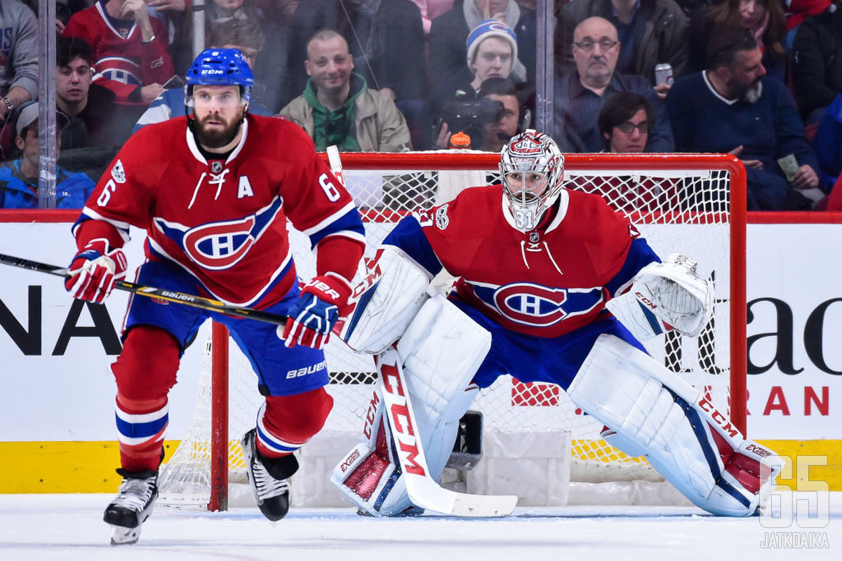 Shea Weber ja Carey Price ovat Canadiensin ikääntyvää selkärankaa.