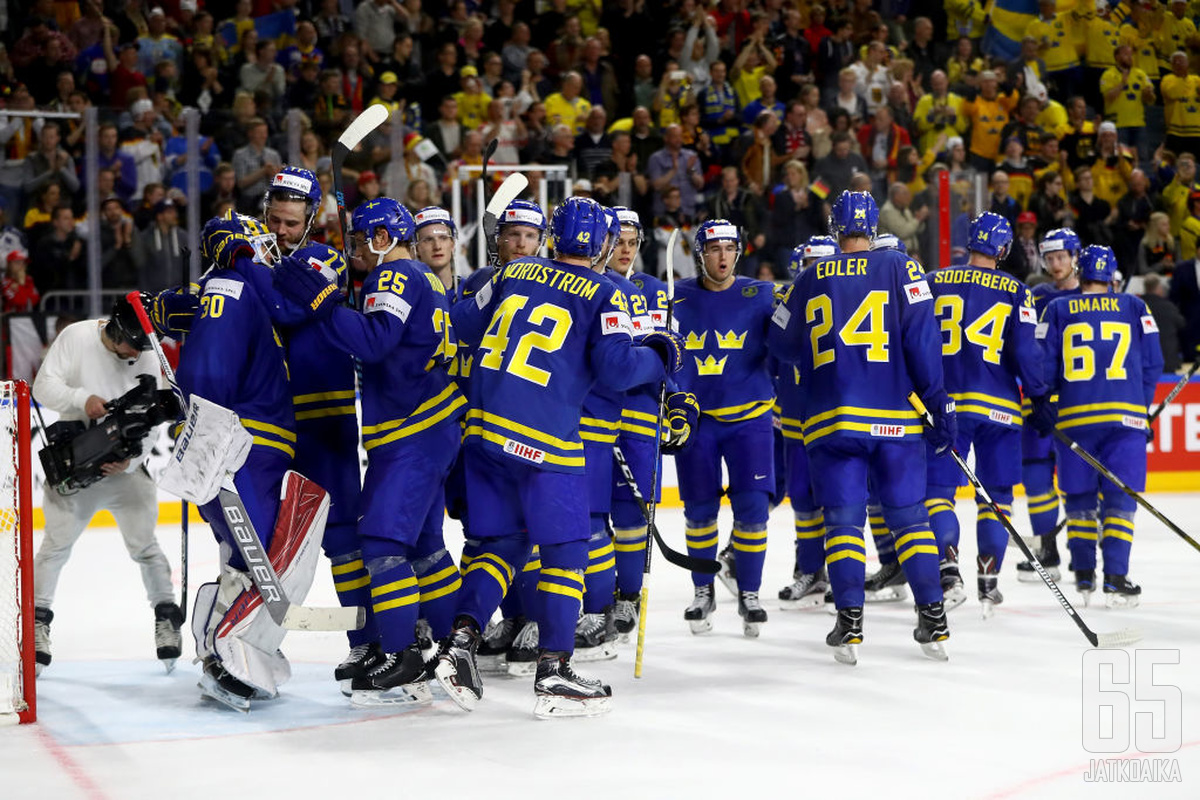 Ruotsi kukisti Latvian 2-0. (Arkistokuva)