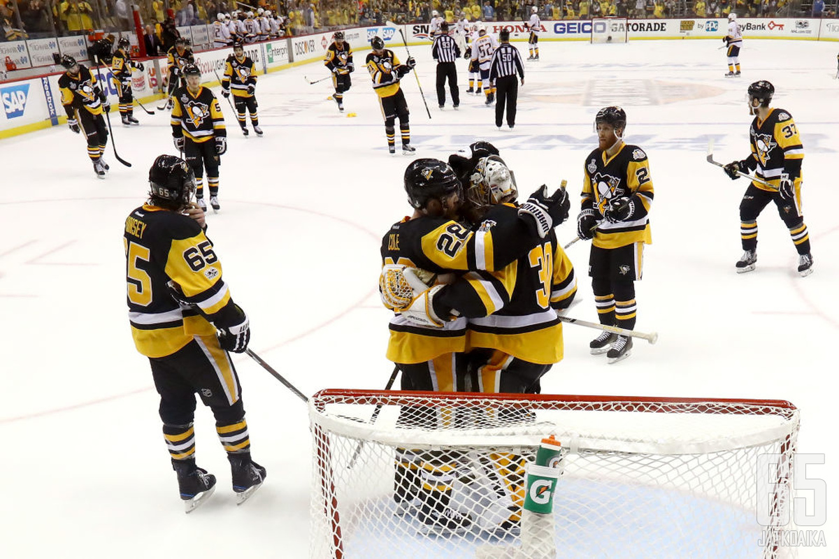 Pittsburgh Penguins oli mykistävän ylivoimainen viidennessä pelissä.
