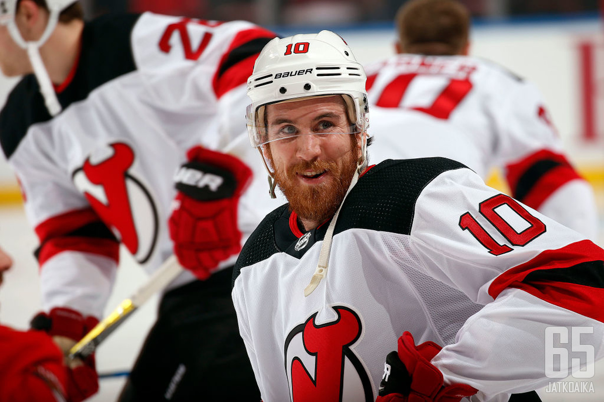 Jimmy Hayesin yhden kauden mittainen New Jersey Devils -ura ei tuottanut toivottua tulosta.