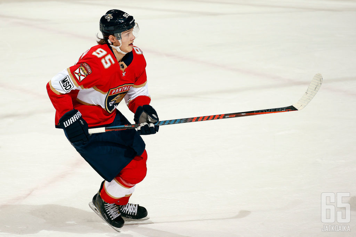 Borgström on pelannut Florida Panthersissa NHL:ää.
