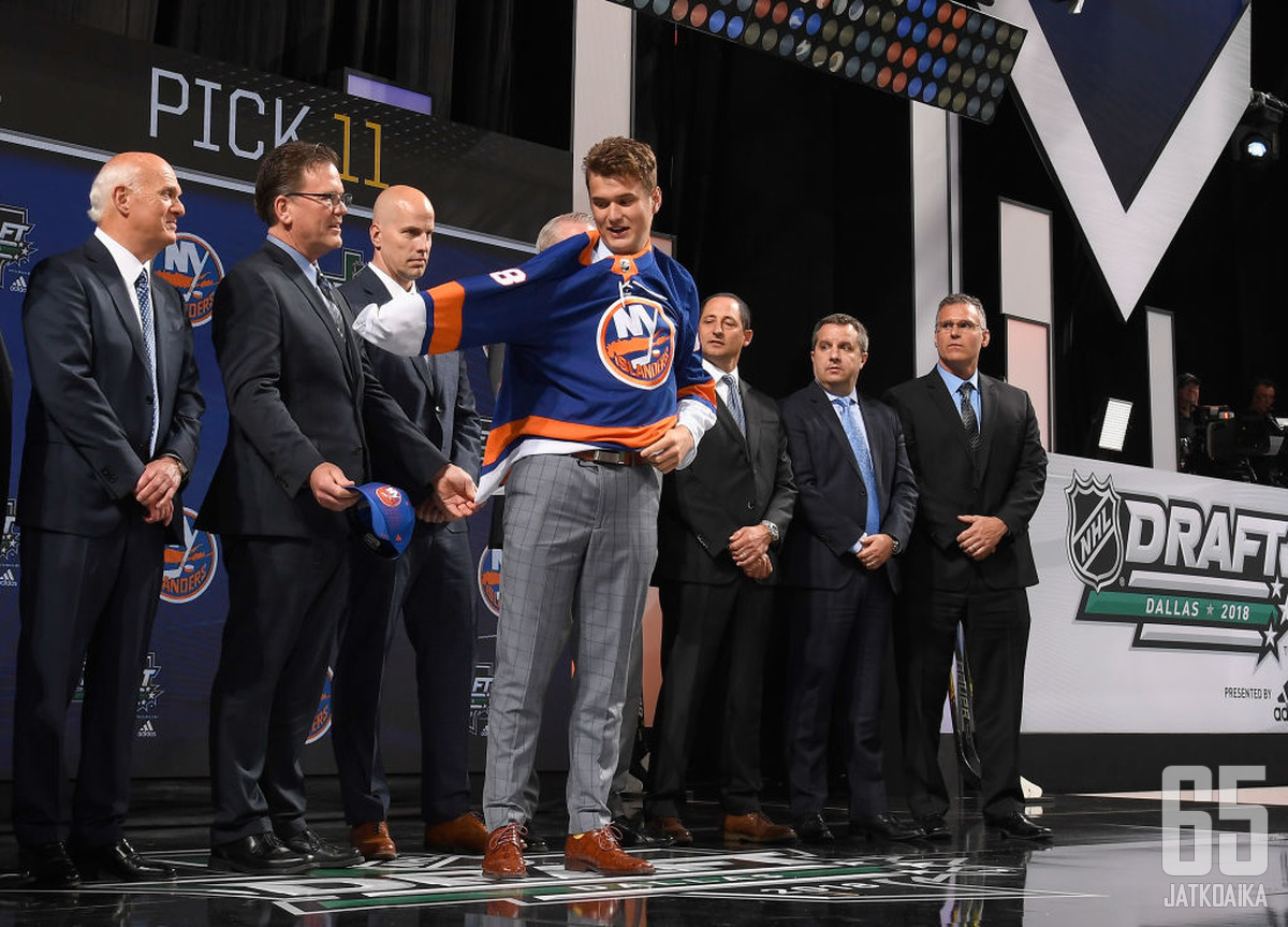 Oliver Wahlströmin valinnut New York Islanders oli NHL:n varaustilaisuuden suurimpia onnistujia.