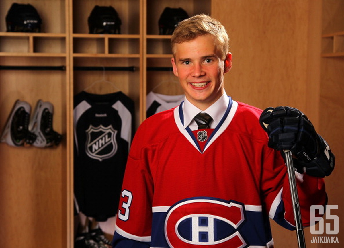 Montreal Canadiens varasi Lehkosen kesällä 2013 numerolla 55.