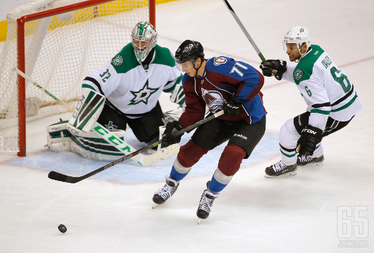 Rendulic pääsi kokeilemaan siipiään NHL:ssä Colorado Avalanchessa.