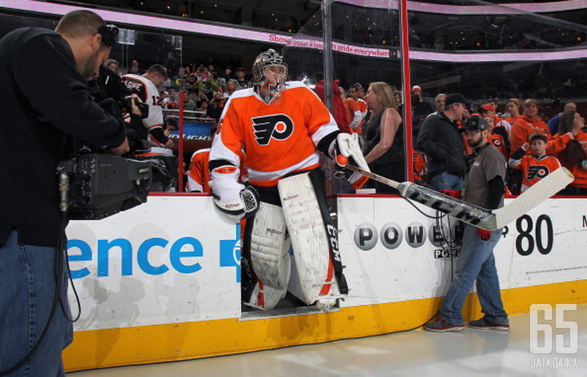 Mason on pelannut Flyers-maalilla onnistuneen kauden.