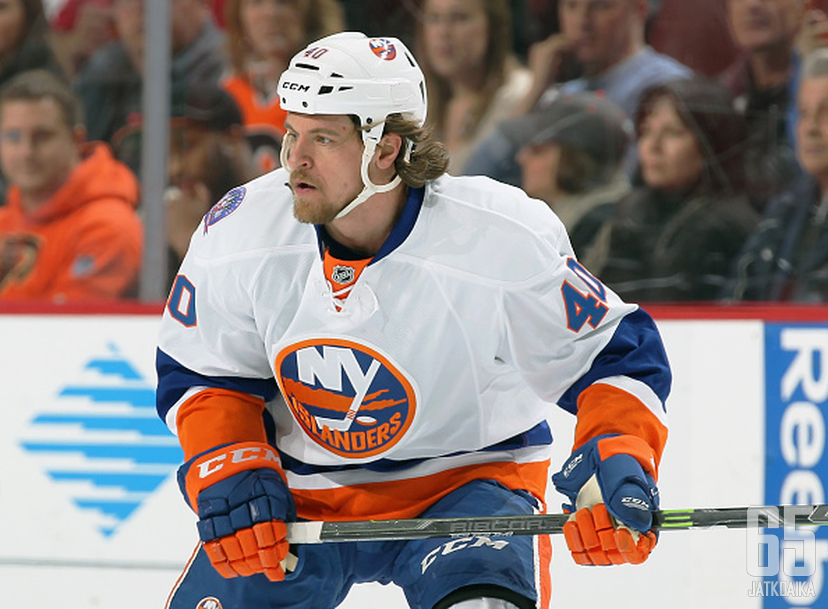 Michael Grabner pelasi yhteensä viisi kautta Islanders-paidassa.