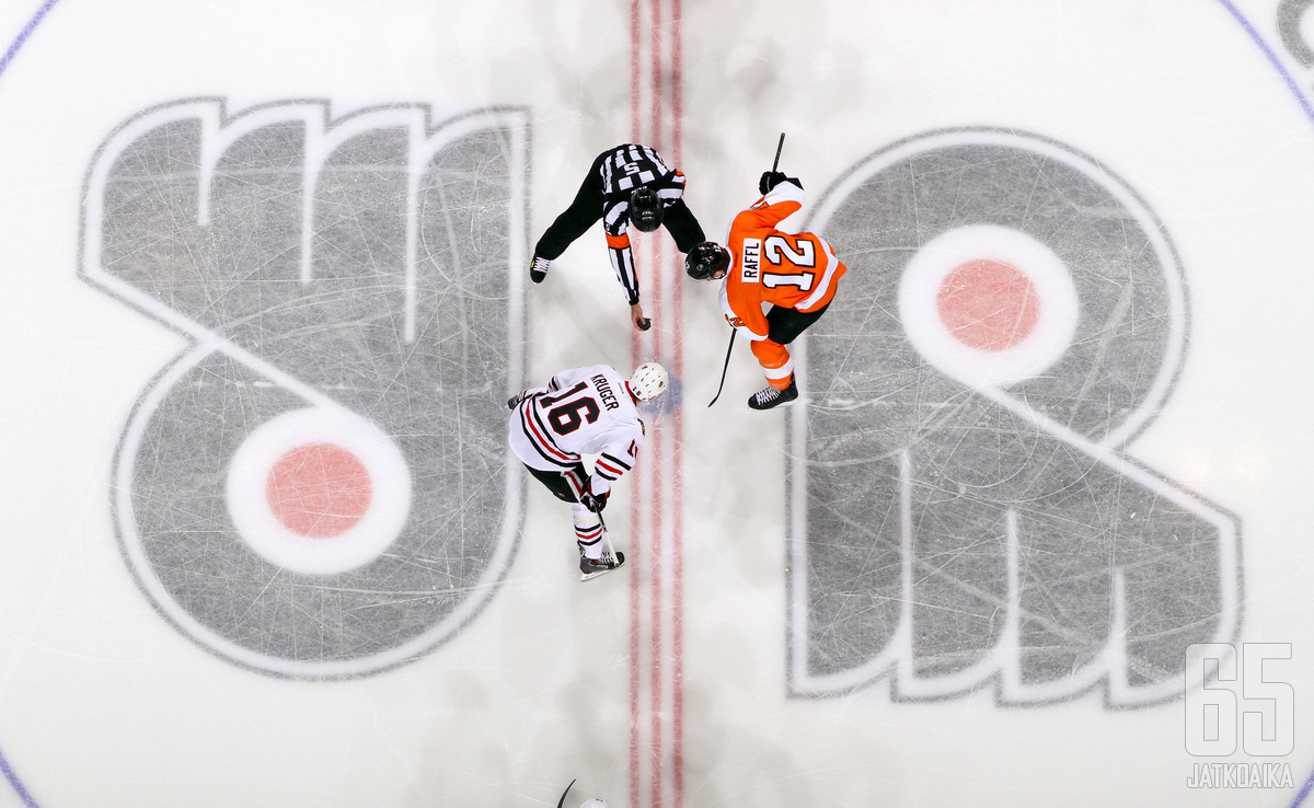 Michael Raffl jatkaa Flyers-paidassa ainakin seuraavat kolme vuotta.