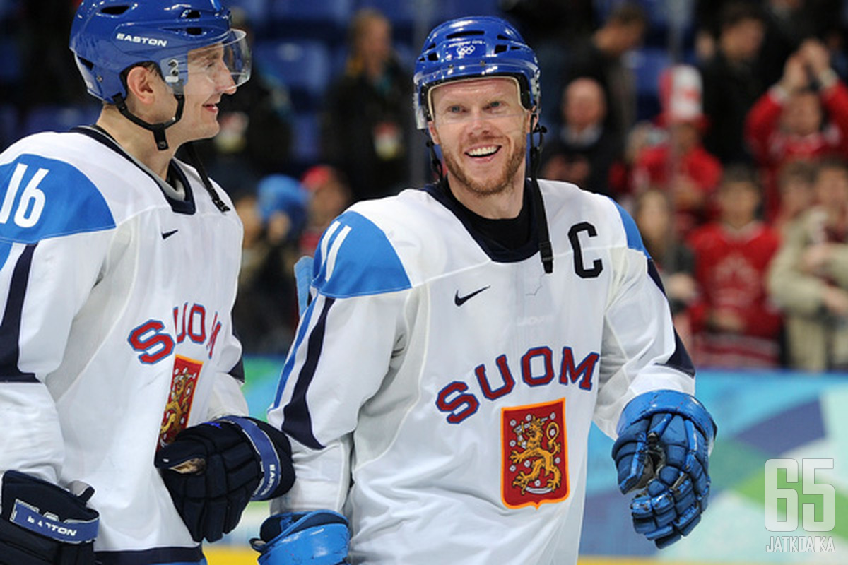 Saku Koivu on toiminut usein Leijonien kapteenina