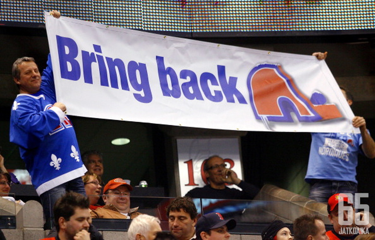 Nordiques halutaan takaisin NHL:ään.