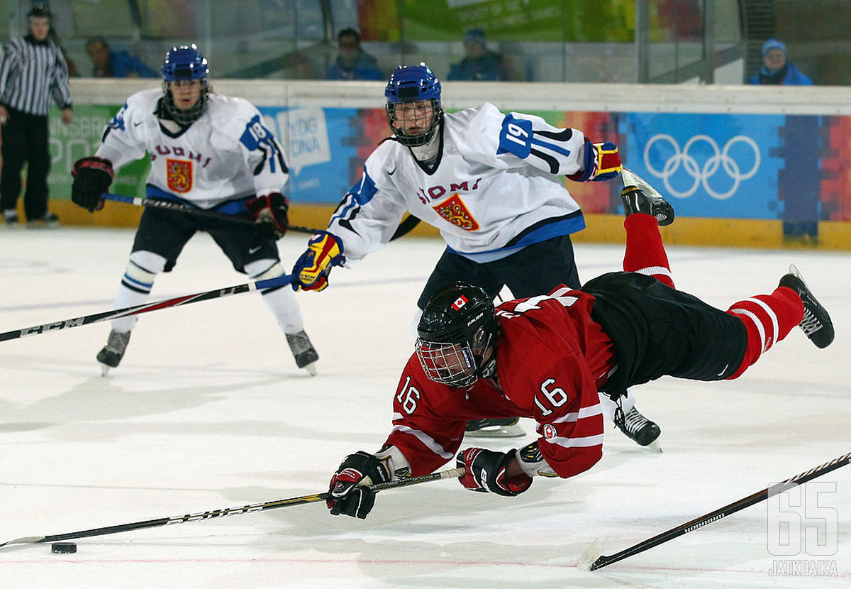 Reid Duke edusti Kanadaa nuorten olympialaisissa vuonna 2012.