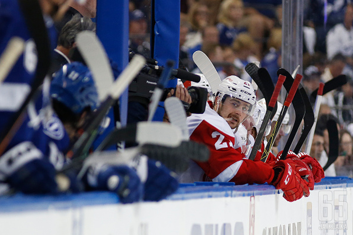 Tomas Tatar sai arvokasta pudotuspelikokemusta keväällä seitsemän ottelun verran.