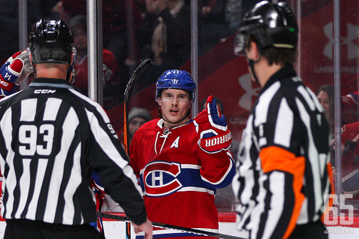 Gallagher on ollut alkavalla kaudella johtavia Canadiens-hyökkääjiä.