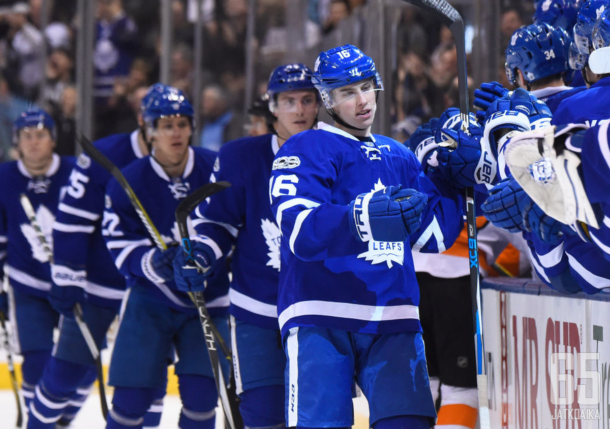 Toronto Maple Leafs oli huippuvireessä helmikuussa.