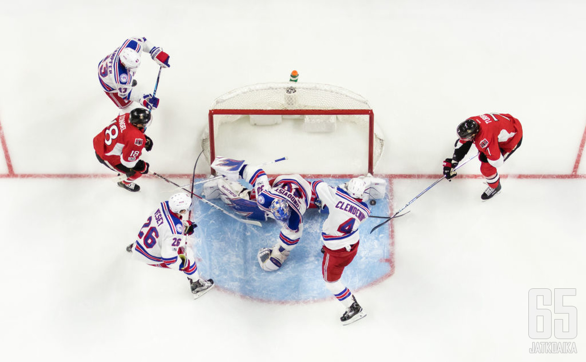 Henrik Lundqvist on Rangersin tärkein pelaaja. 