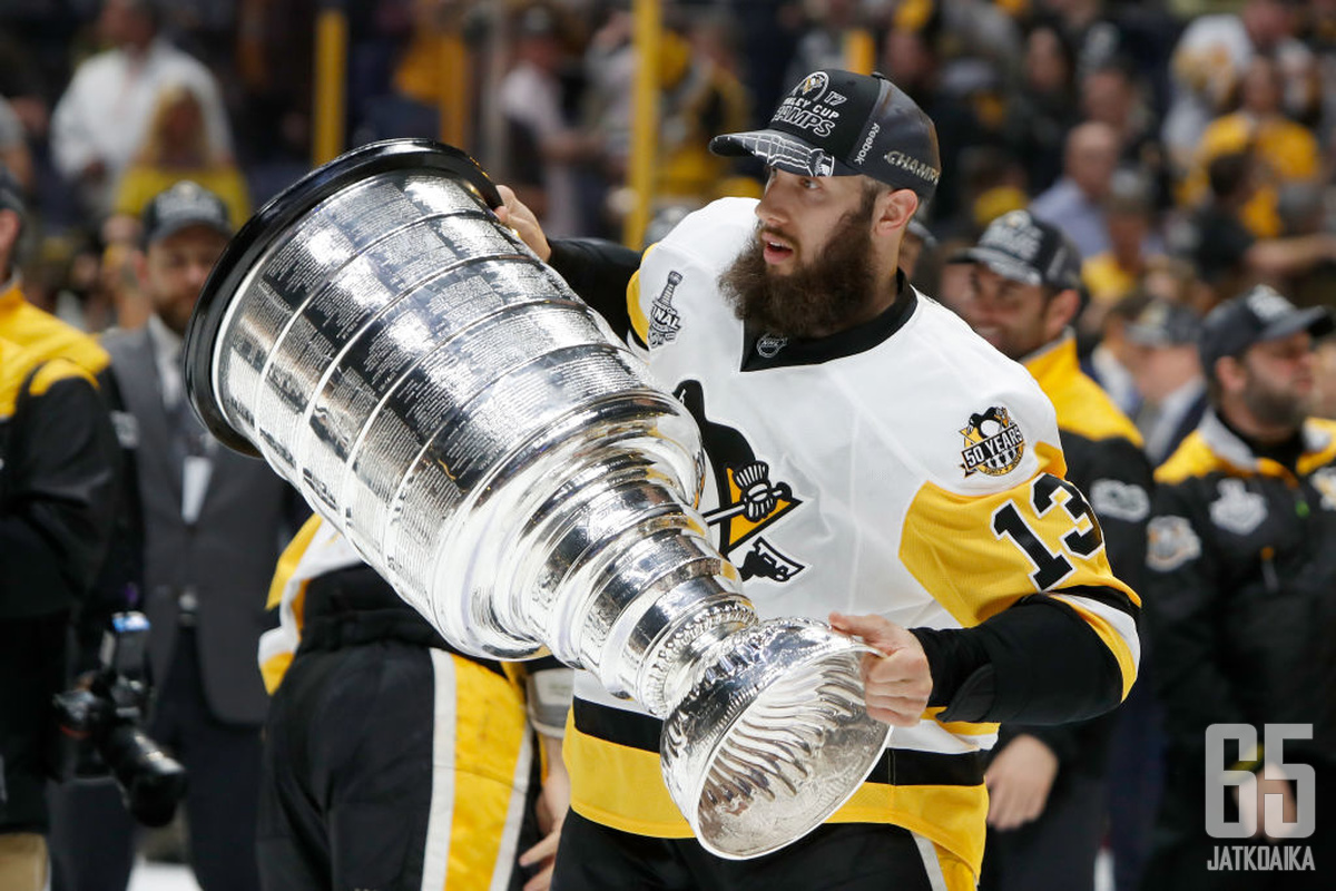 Bonino voitti Stanley Cupin molemmilla Penguins-kausillaan.