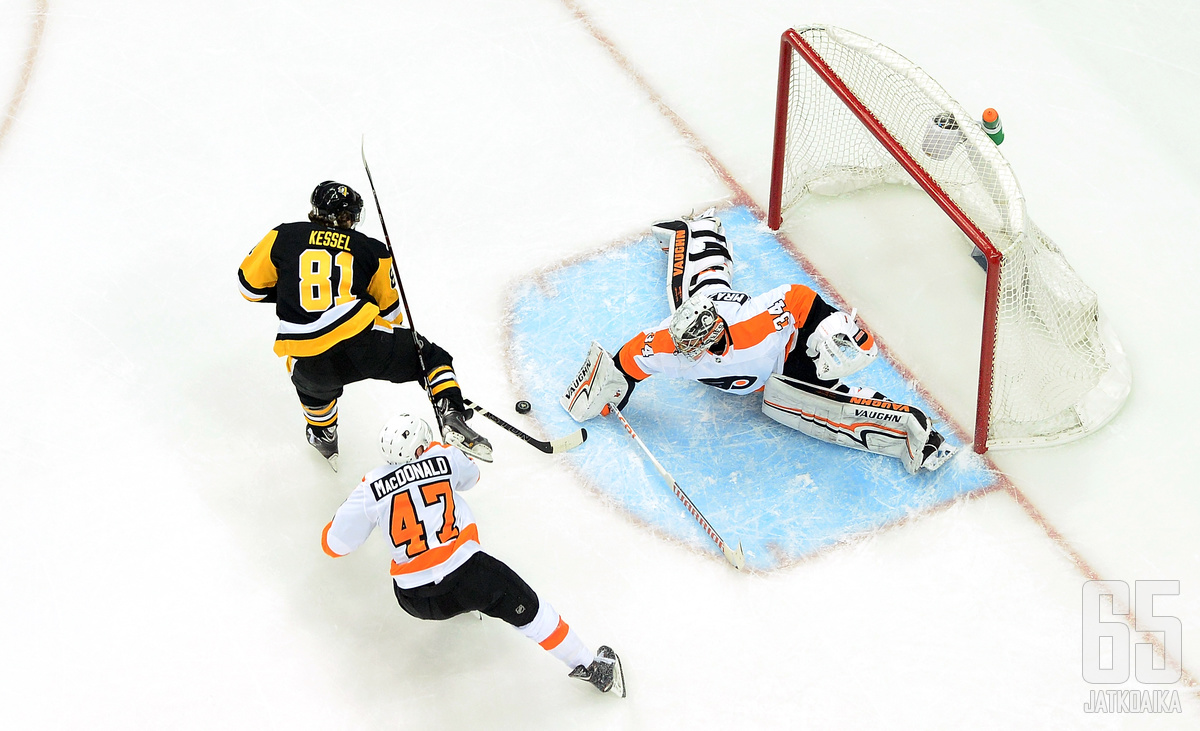 Pittsburgh Penguinsin ja Philadelphia Flyersin kohtaamiset ovat usein viihdyttäviä maalikarkeloita.