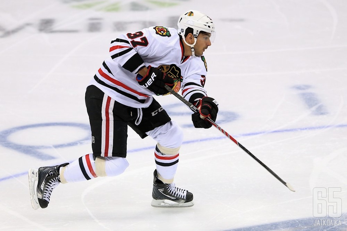 Brandon Pirri aloitti NHL-uransa Chicagossa.