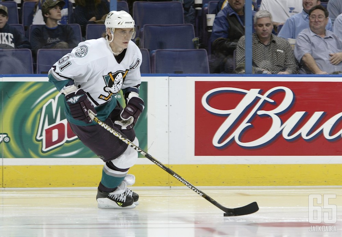 Sergei Fjodorov pelasi pitkällä NHL-urallaan muun muassa Mighty Ducks of Anaheimissa.