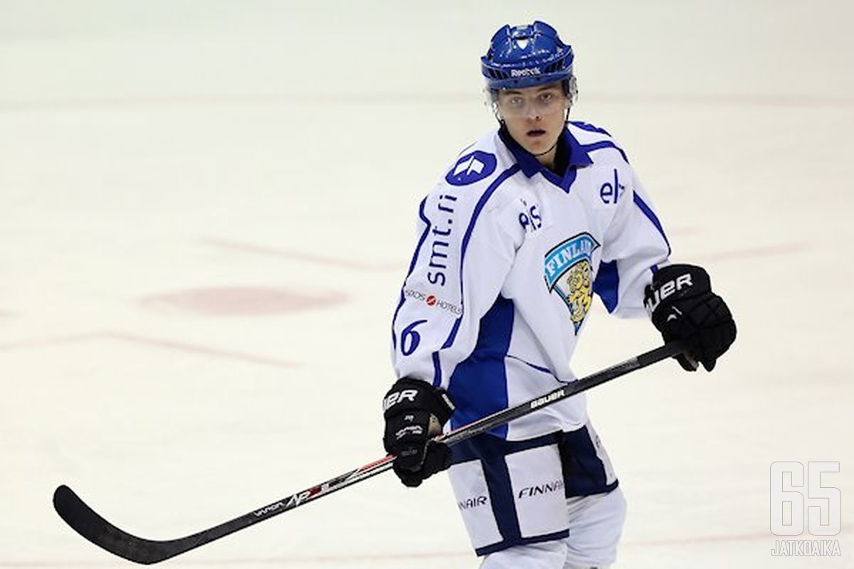Julius Honka on tuttu näky Suomen juniorimaajoukkueissa.