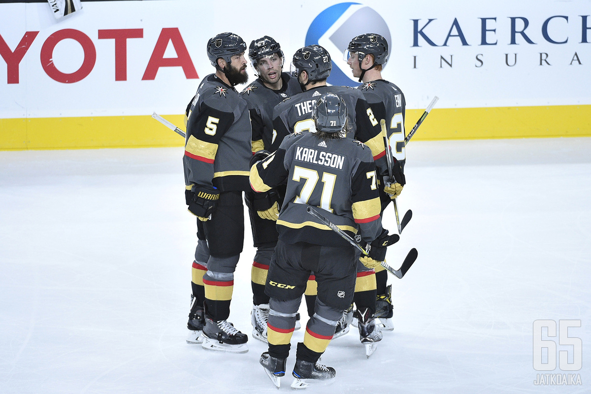 Vegas Golden Knights kohtaa Dallas Starsin lauantaiyönä Suomen aikaa.