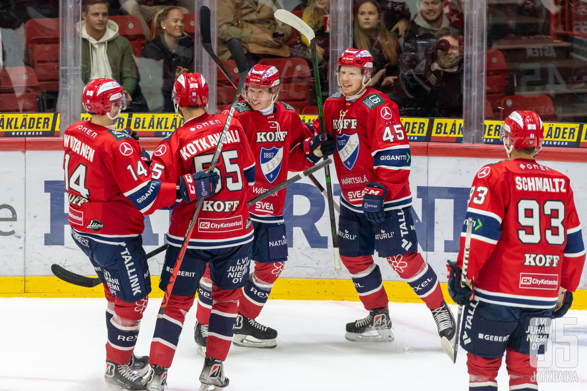 Kasper Kotkansalo ja HIFK ovat osuneet maaliin kaukaakin.