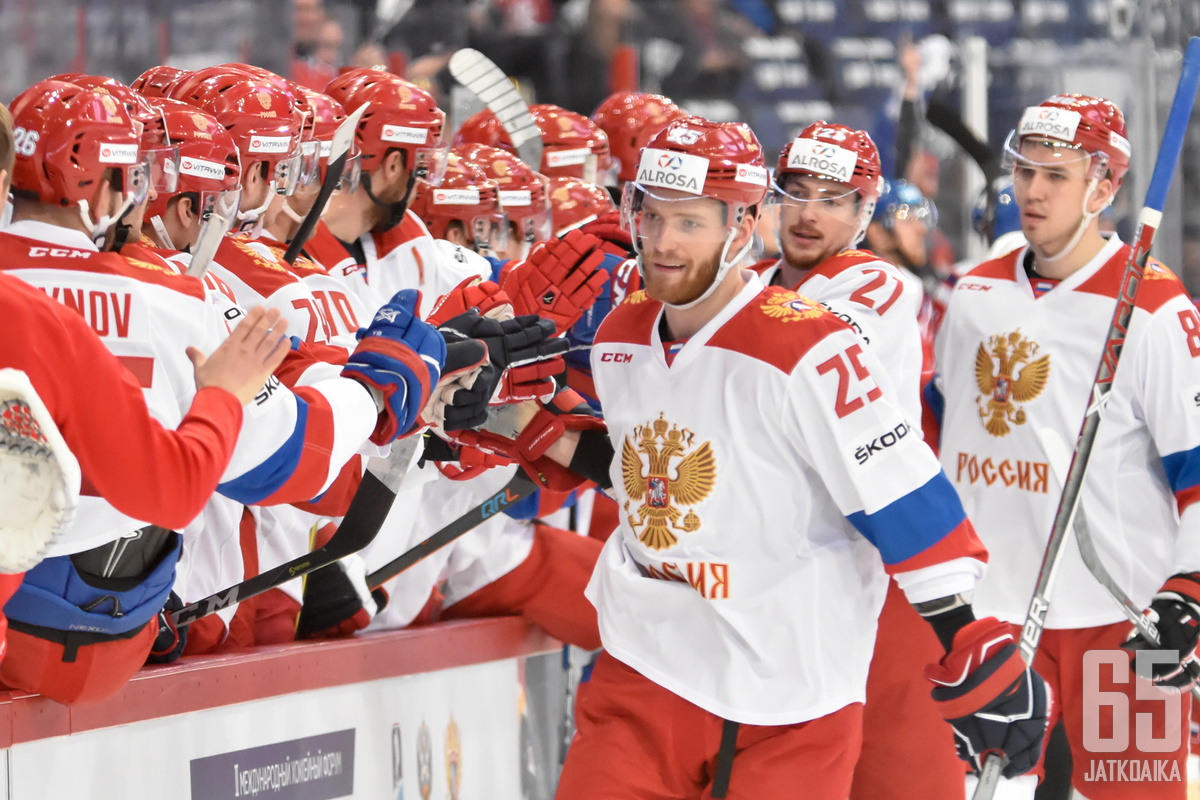 Venäjän joukkue lähtee Karjala-turnaukseen uusitulla kokoonpanolla.