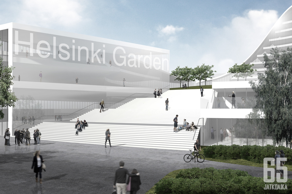 Helsinki Garden saattaa olla valmis neljän vuoden kuluttua.