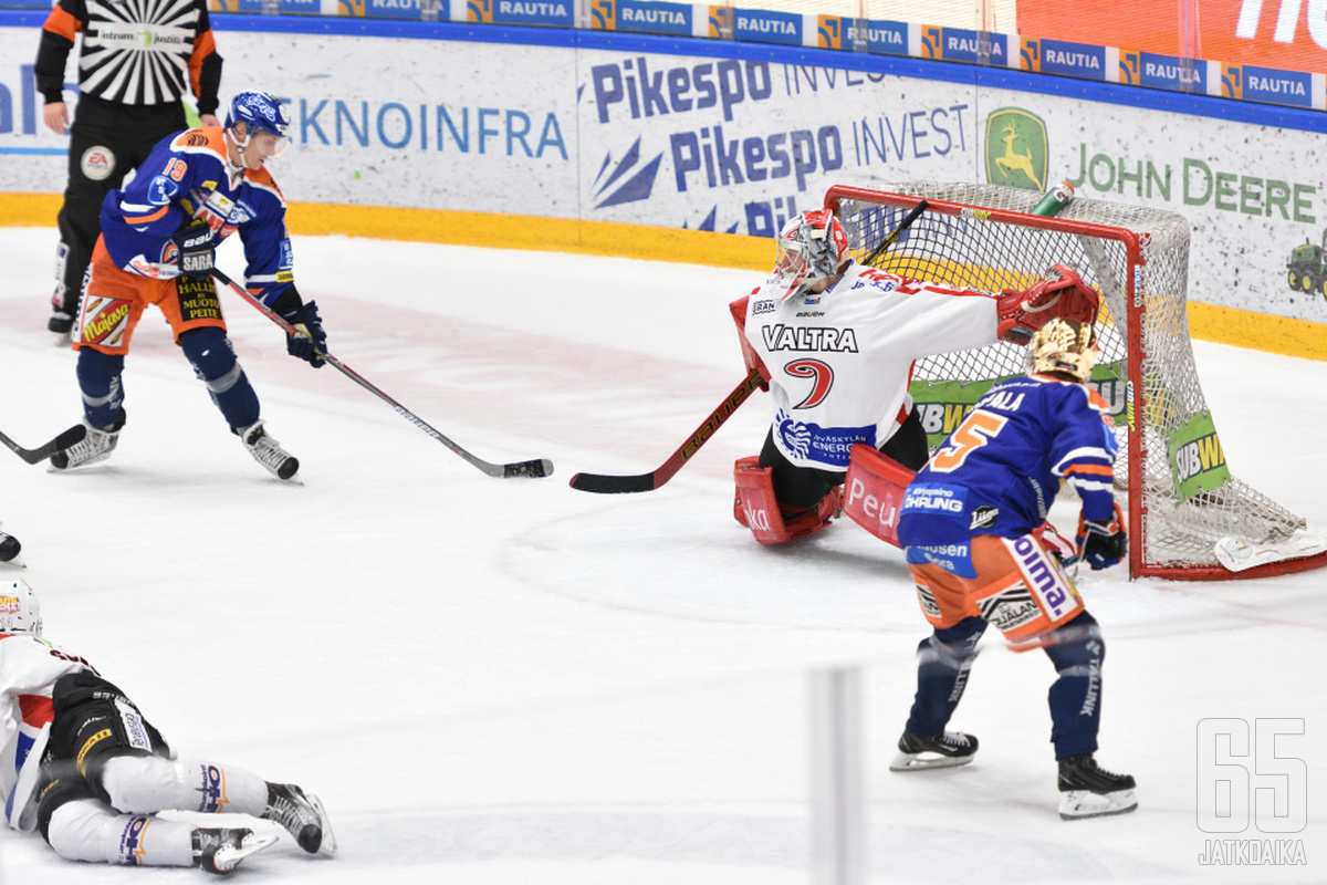 Henrik Haapala ja Veli-Matti Savinainen olivat liigakauden tehokkaimmat hyökkääjät.
