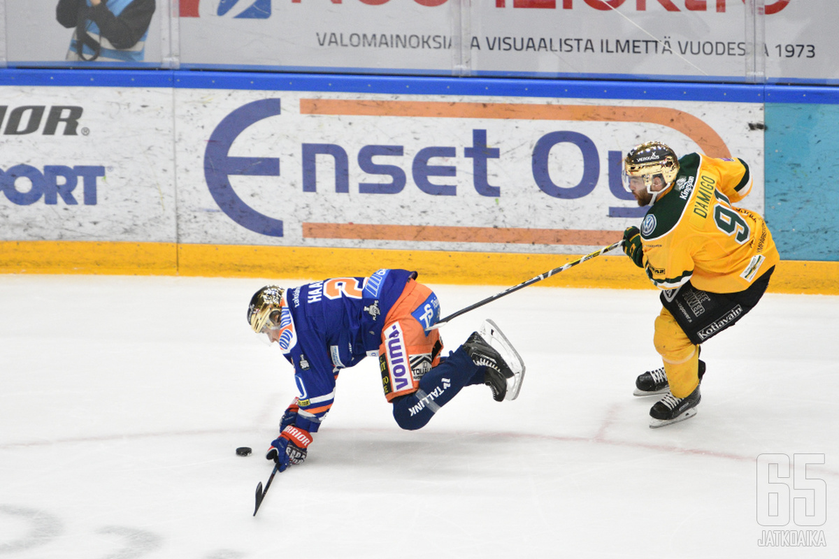 Haapala oli jo aiemmin Tappara-paidassa hankala pideltävä Ilvekselle.