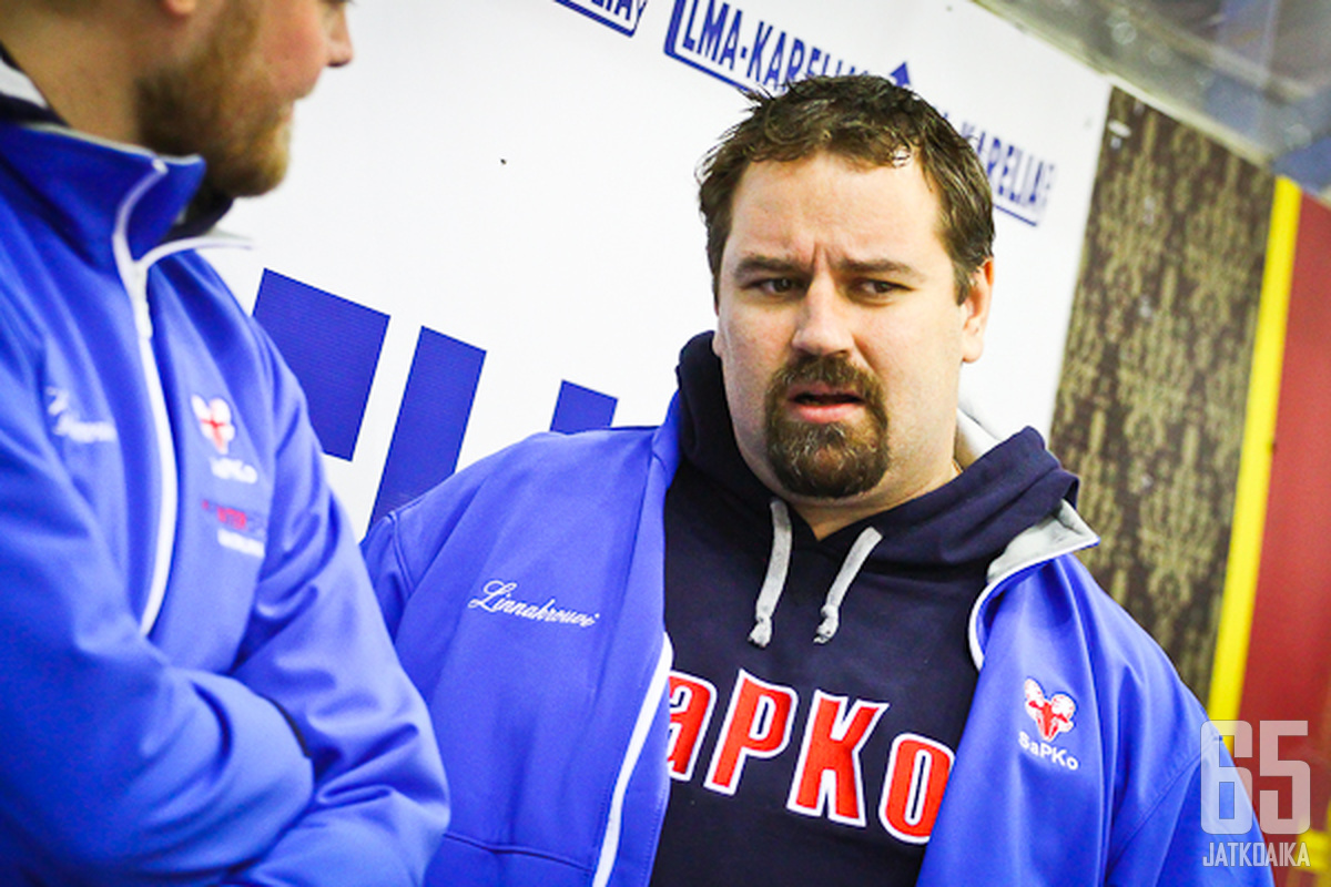 Janne Sinkkonen oli ottelun jälkeen ylpeä joukkueestaan.