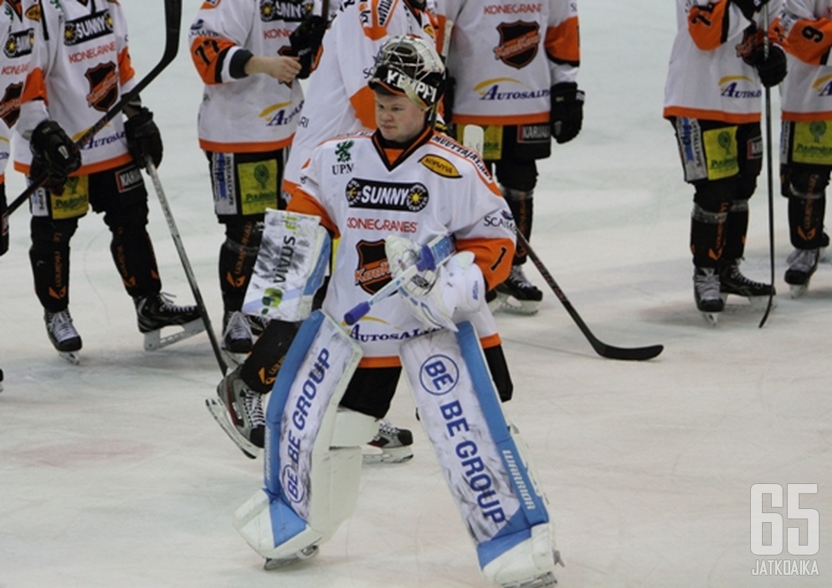 Janne Juvonen oli illan ottelussa ohittamaton.