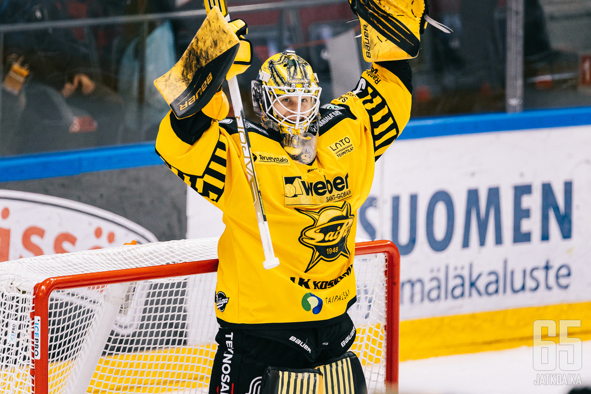 SaiPa katkaisi neljän ottelun tappioputken 40 torjuntaa keränneen Niclas Westerholmin johdolla.