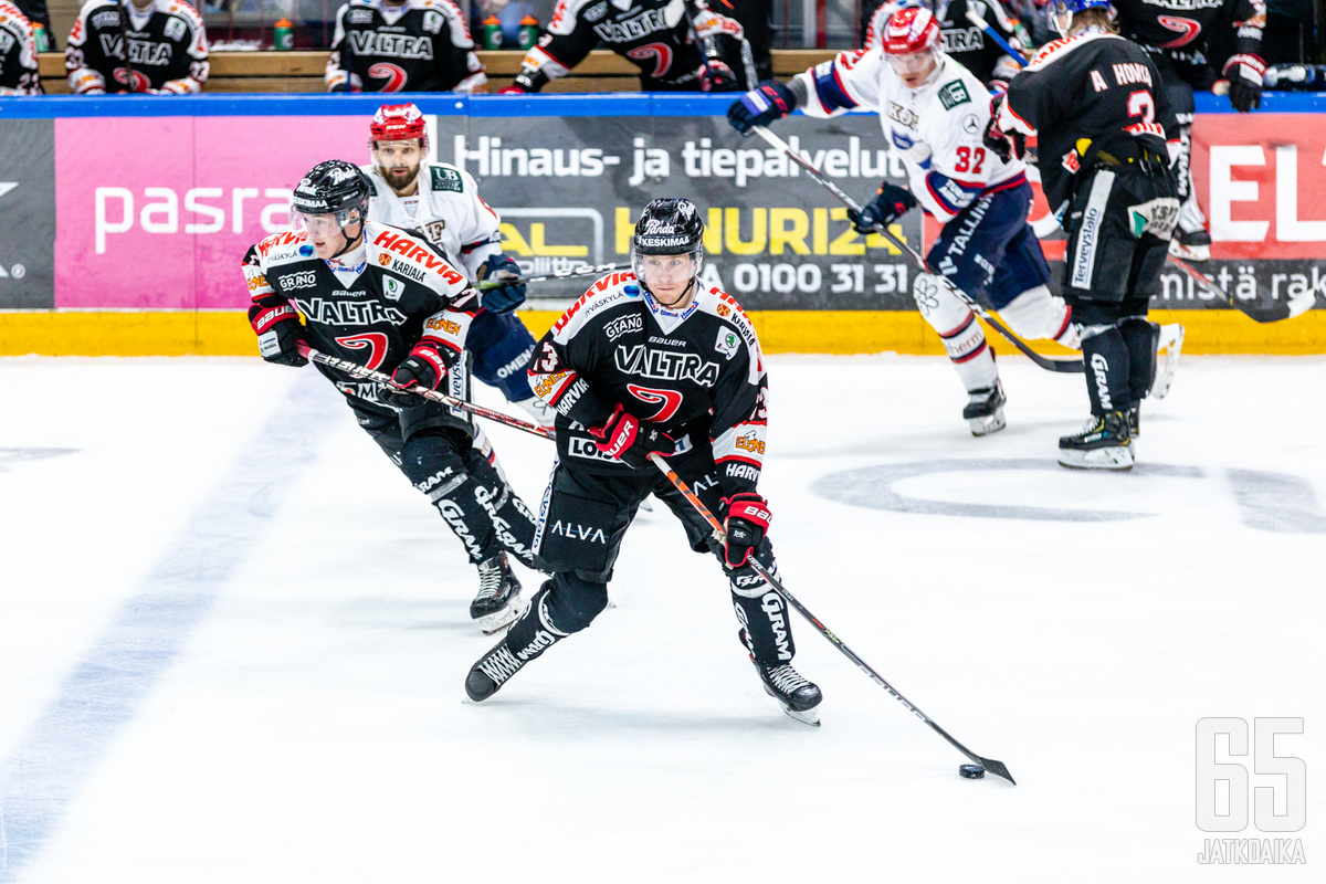 Stråka oli voittamassa JYPin riveissä muun muassa CHL:n mestaruutta.