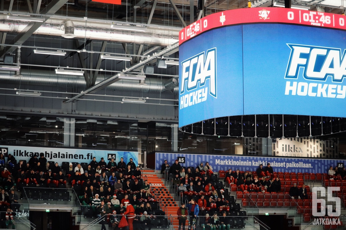 FCAA haluaa vakiinnuttaa paikkansa suomalaisessa jääkiekkoilussa.