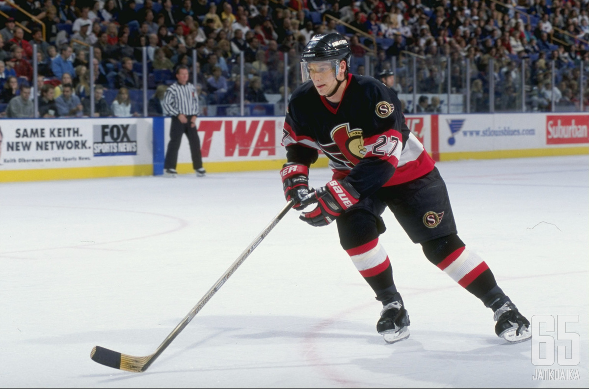 Janne Laukkasen NHL-ura lähti kunnolla käyntiin Ottawa Senatorsin riveissä