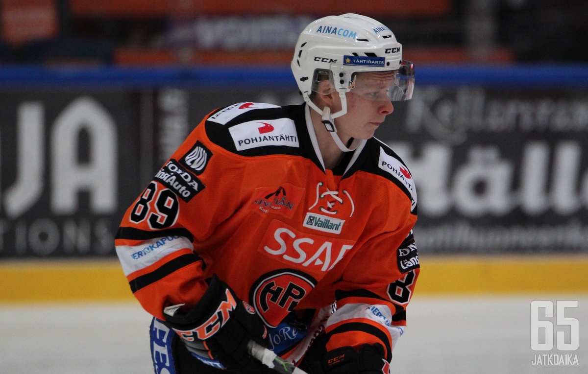 Matias Haaranen sai kutsun alle 20-vuotiaiden maajoukkueeseen.