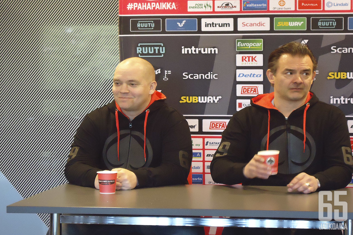 Joni Petrell ja Mikael Kotkaniemi ovat olleet ennekin samassa valmennusryhmässä.