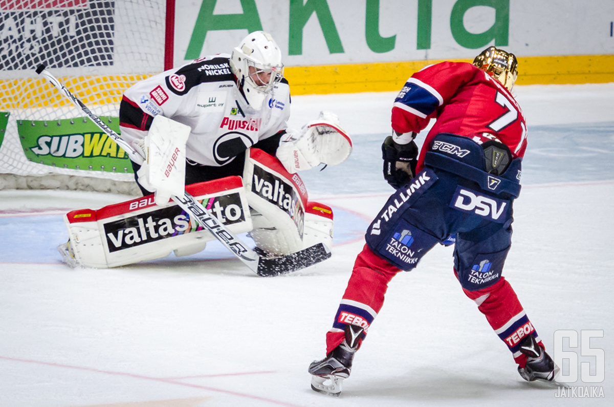 HIFK vei joukkueiden edellisen kohtaamisen nimiinsä voittomaalikilpailun jälkeen.
