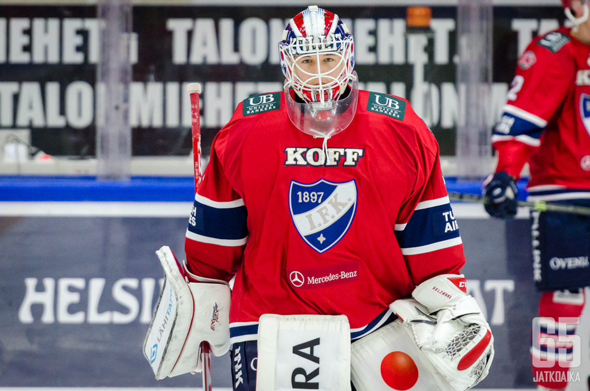 Heljanko torjui pitkään HIFK:n juniorijoukkueissa.